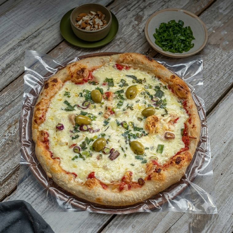 Pizza envasada al vacío